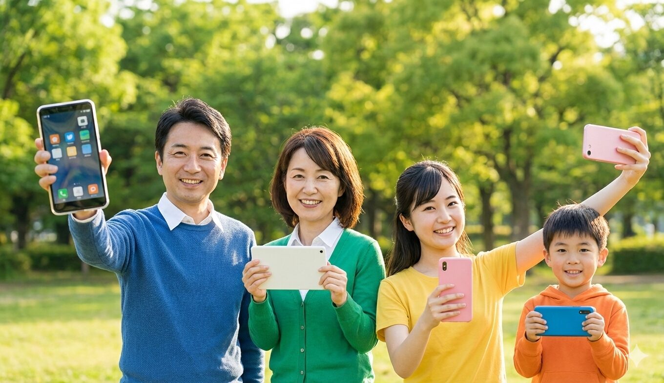 格安SIMにすると、実際どれだけ節約できる？3大キャリアとの料金差を2025年最新データで徹底比較。家族構成別のシミュレーションや乗り換え時の注意点までわかりやすく解説します。