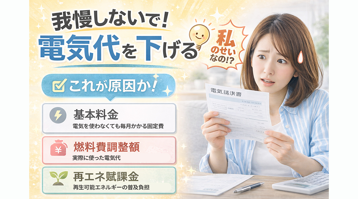 電気代が高い理由を請求書で解説｜Best One